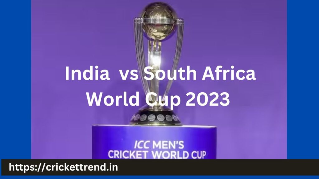ICC World Cup 2023 India vs South Africa Tickets Booking Online, Price, Official Website, sale date, update bookmyshow, live streaming TV app